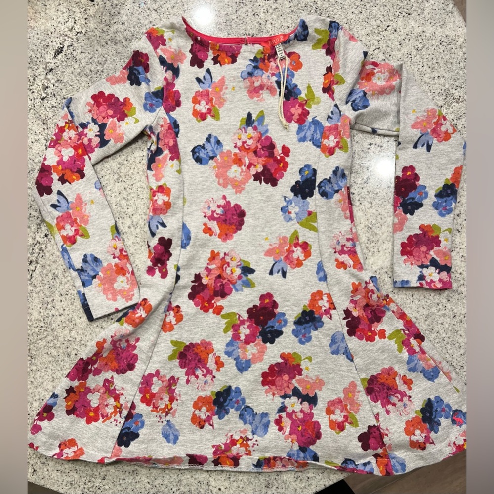 Joules Girls Floral Dress Size 9-10